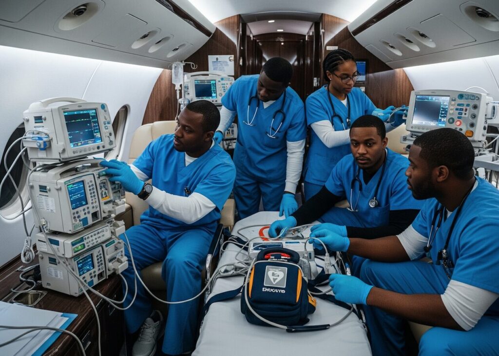 Vols médicalisés / Ambulance Aérienne en Afrique de l’Ouest